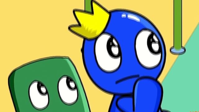 R.I.P All Rainbow Friends - Blue Vs Eyes Roblox Doors | Roblox Rainbow Friends Animation смотреть онлайн