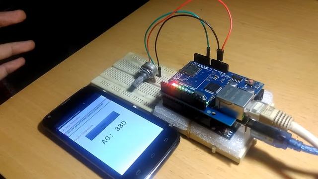 Arduino Ethernet Shield Teleduino : Read Analog Input смотреть онлайн