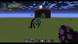Mutant Zombie Vs Mutant Enderman - Minecraft Mob Battles - Mutant Creatures Mod
