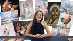 Промо онлайн-курса «Пастельная живопись Pro»