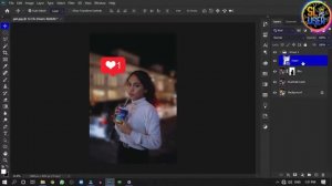 Glow Effect In Photoshop | Photoshop Tutorial | Sinhala | SL PC USER