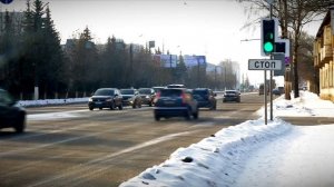 В Твери светофор на Октябрьском проспекте перешёл на новый режим работы