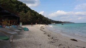 Baan Tai beach on Samui Island and The Cape Away beach bar (Пляж Бан Тай на о.Самуи)