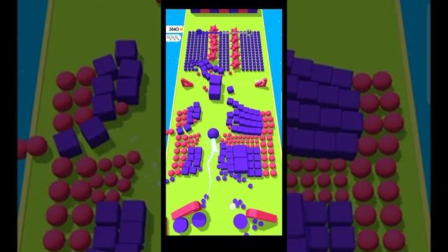 Colour bomb 3D games play video,#shorts