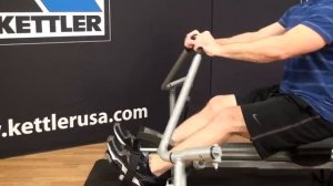 Rameur scandinave/latin Kettler Kadett -  Declic Fitness