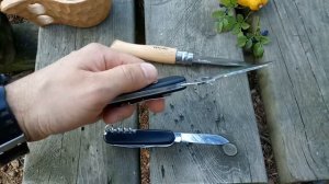 Нож victorinox sentinel one hand clip 0.8416.M3. Обзор , сравнение.