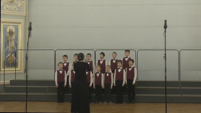 Конкурс 'Рождественская песнь'. Младший хор капеллы мальчиков им. С.В.Смоленского. 23.01.22 смотреть онлайн