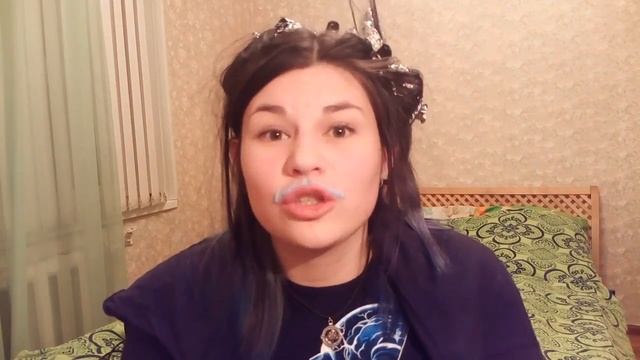 Осветляю волосы и усы! Крашусь в синий "ANTHOCYANIN" - Arderia смотреть онлайн