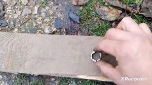 Самодельное приспособление для замены задних колодок Опель Вектора с.