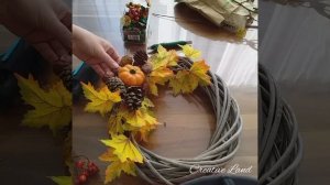 Осенний венок .