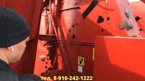 Обзор пресс подборщика New Holland 640