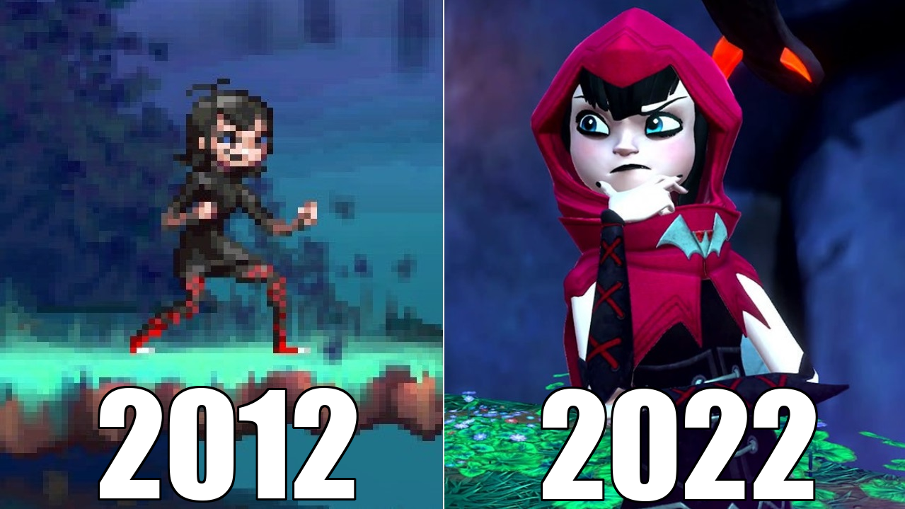 Эволюция серии игр Монстры на каникулах [2012-2022]