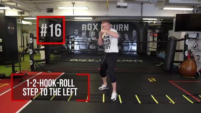 Boxing Footwork Drills with an Agility Ladder Training