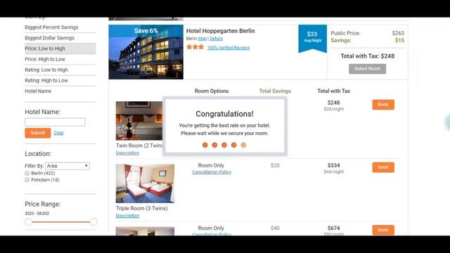 Как снять недорого отель в Берлине смотреть онлайн