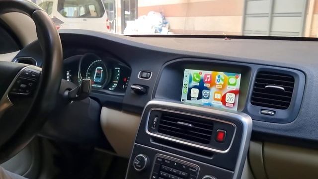 Volvo S60 | Carplay & Android Auto İnterface смотреть онлайн