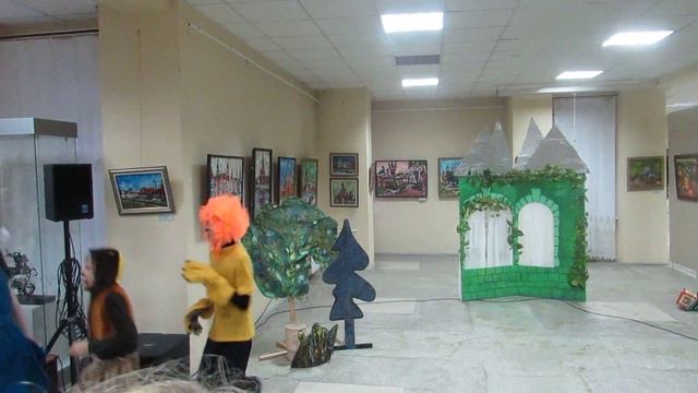 Театрализованное представление "Волшебник Изумрудного города" в музее изобразительных искусств смотреть онлайн