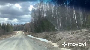 Российская глубинка. Брошенные дома. 40 км дороги стоимостью 200 миллионов рублей.