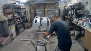 Покраска бамперов, или как не хватило краски. Что делать?!?. Опель. Вектра.