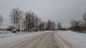 Дорога через село Рослятино (Бабушкинский район)