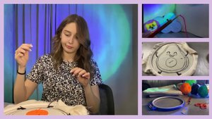 Процесс создания ковра ручной техникой | PUNCH NEEDLE ?