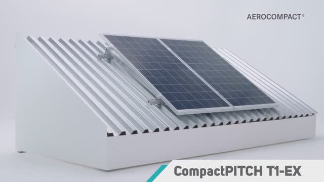 Aerocompact CompactMETAL TL - монтаж панелей на крышу из профлиста смотреть онлайн