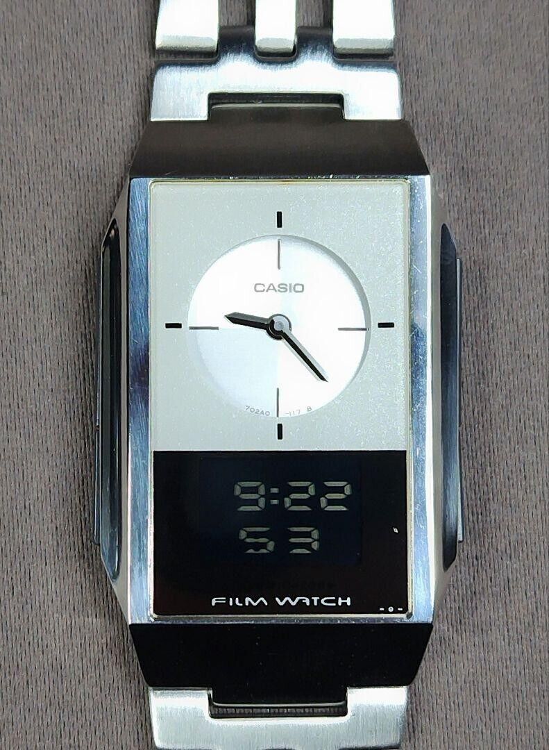 Винтажные пленочные часы Casio FS-103 Dual Time-Малайзия