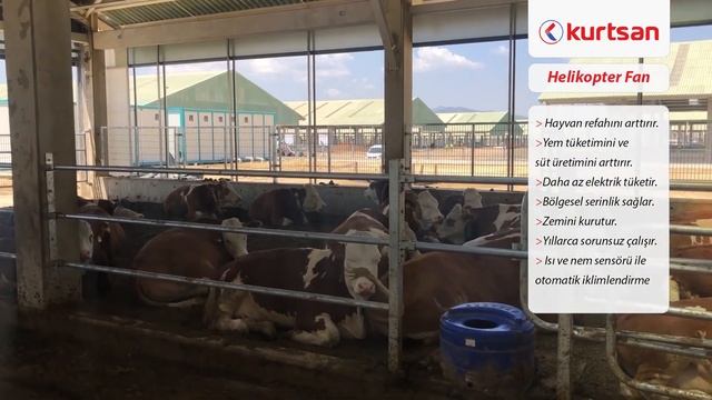 Горизонтальный потолочный вентилятор Kurtsan смотреть онлайн