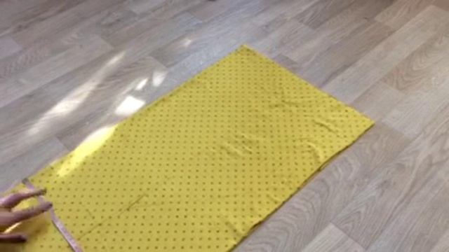 Блузка с рукавом волан сшить без выкройки смотреть онлайн