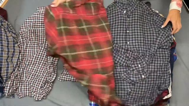 11.Мужские Фланелевые рубашки КРЕМ+Экстра 25 кг (7€/кг) - (83ед) - (15 575руб) смотреть онлайн