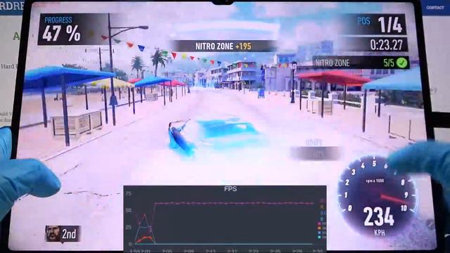 Samsung TAB S8 ULTRA - NFS No Limits 🔥 GAMING TEST + FPS GRAPH🔥 смотреть онлайн