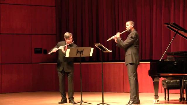 Mendelssohn's Scherzo for Two Flutes - Tadeu Coelho & James Miller смотреть онлайн