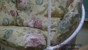 Подушки, матрас для подвесного кресла - гамака своими руками. Как сделать правильно.