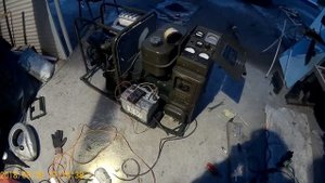 Военная Бензоэлектростанция АБ 4 -230-м1