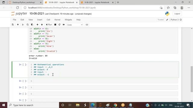 If - Else Statement | Python - Hands on Jupyter  | Telugu Class | Non - IT #ss5updates #python