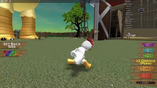 СИМУЛЯТОР КУРИЦЫ в РОБЛОКС ROBLOX Chicken Simulator смотреть онлайн