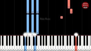 Haddaway - What Is Love 🎹 Piano Keyboard Tutorial