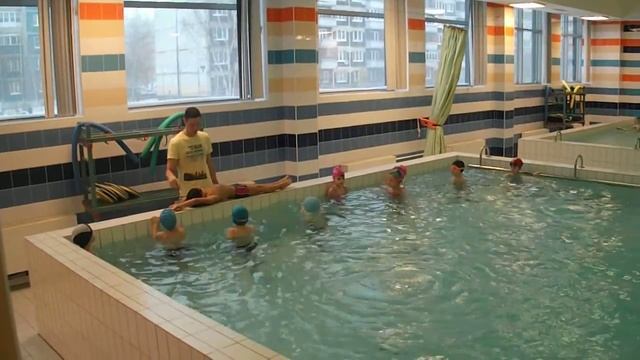 Невская волна. Упражнение на спине. смотреть онлайн