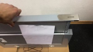 Первое впечатление вытяжка Gorenje BHP623E12X