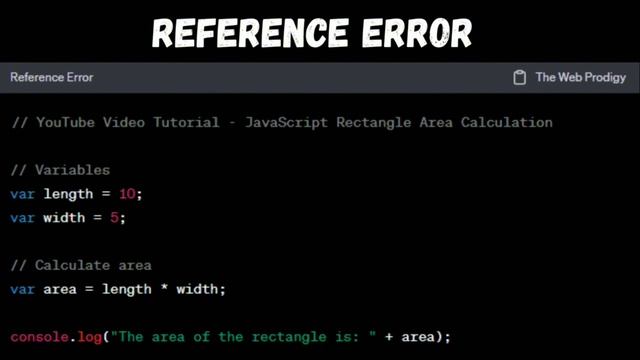 Error Handling in JavaScript: A Comprehensive Tutorial by The Web Prodigy
