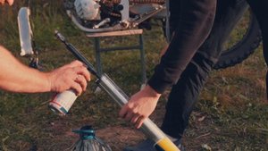 ДЕЛАЕМ ИЗ КИТАЙСКОЙ - ВИЛКУ ДЛЯ ПРЫЖКОВ - AVANTIS FX 250 LUX