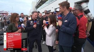 Newey, Verstappen and Horner REACT to 100 race wins for Red Bull! ?