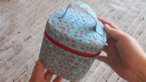 DIY/ШЬЮ КОСМЕТИЧКУ-СУНДУЧОК #шьюсама #своимируками #мастеркласс