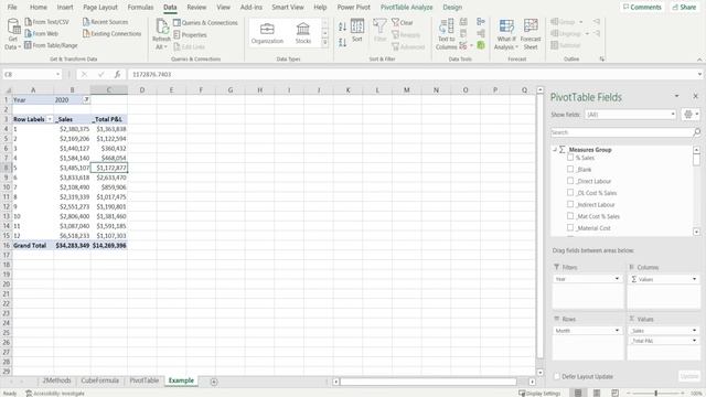 Transferring data from Power BI Data Model To Excel? Do it the Smart Way with Cube Formula !!!