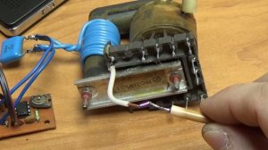 Ионофон или поющая дуга из строчника