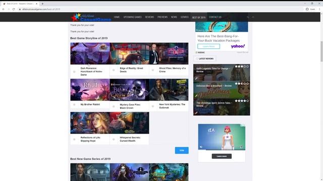 Best HOPA Games of 2019! All About Casual Game - Poll смотреть онлайн