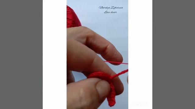 Морская звезда крючком. #мотиввязаниякрючком   #урокивязаниякрючком #мккрючком