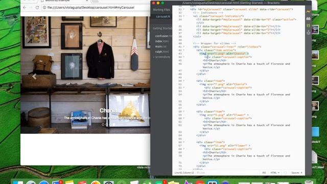 Bootstrap Carousel смотреть онлайн