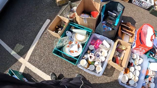 Барахолка в Англии и кто туда ходит. Английский провинциальный блошиный рынок. Февраль 2023 года.