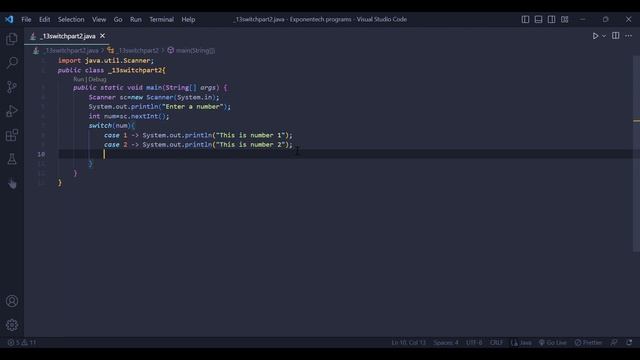 #10 Enhanced Switch Statements | Java Programming смотреть онлайн