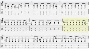 Как играть RADIO TAPOK - Чёрный октябрь на гитаре (fingerstyle табулатура)